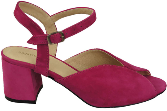 Dámská obuv Sandály Fialová přírodní kůže Semiš 185 ElitaBut