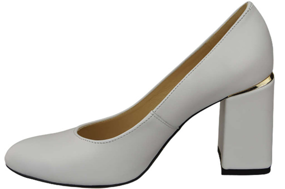 Dámská obuv White Natural Leather 179 ElitaBut