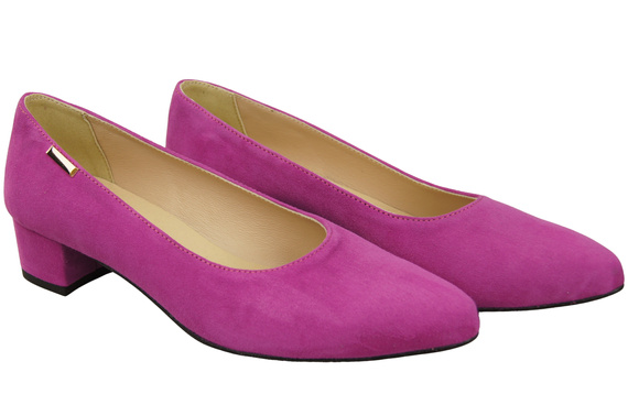 Pohodlné dámské boty Cyclamen z přírodní semišové kůže 220 od ElitaBut