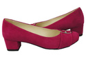Dámské boty Purple Natural Suede Leather 135 ElitaBut