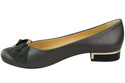 Dámská baletní obuv Natural Leather Graphite 894 ElitaBut