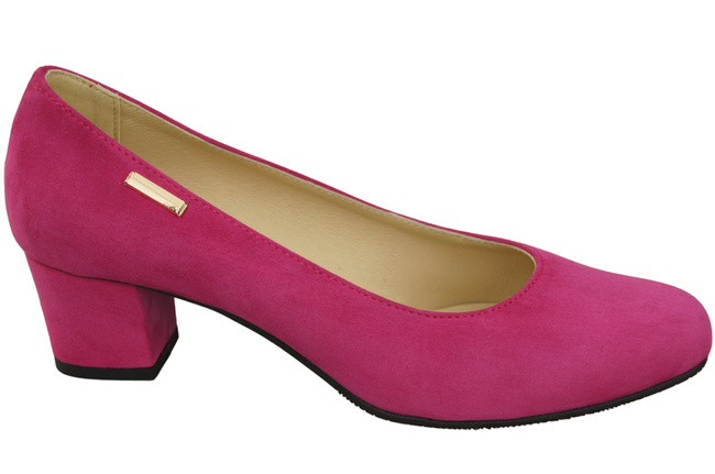 Pohodlná dámská obuv Fialová semišová přírodní kůže 172 od ElitaBut
