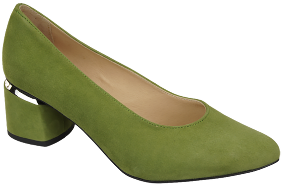 Dámská obuv Pistachio Natural Suede Leather 143 Z ElitaBut
