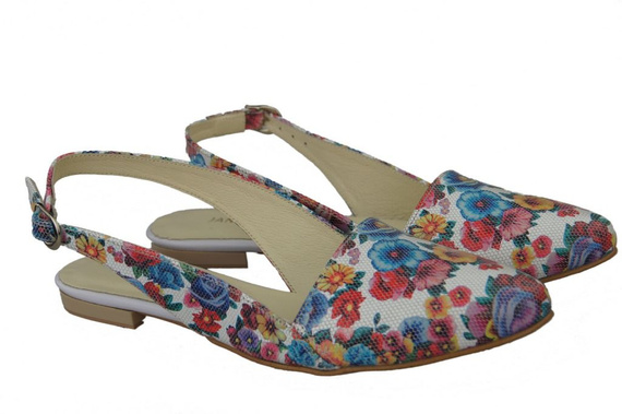 Obuv Dámské sandály Flower 2 Přírodní kůže 996 ElitaBut