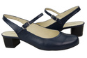 Dámský sandál Navy Blue Natural Leather 108 ElitaBut