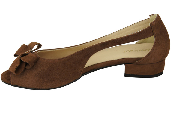 Obuv Dámské sandály Hnědá přírodní semišová kůže 994 Z Kombinace stylu a pohodlí ElitaBut