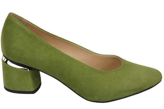 Dámská obuv Pistachio Natural Suede Leather 143 Z ElitaBut