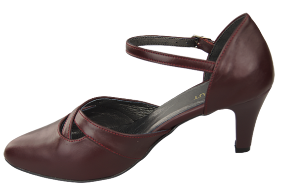 Dámská obuv Sandály Maroon Natural Leather 151 ElitaBut