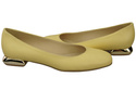 Plochá dámská obuv Dámské lodičky Banana Ozdobný podpatek Přírodní kůže 209 ElitaBut