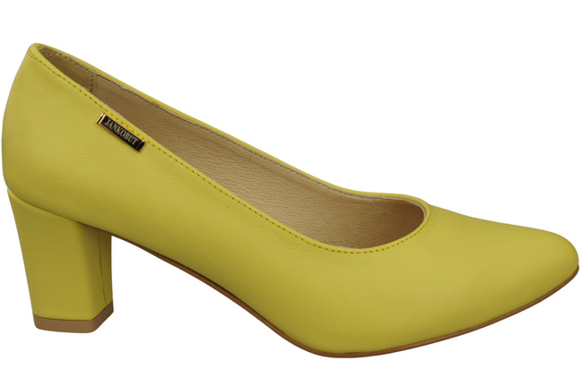 Klasické hladké boty Dámské kožené lodičky Lemon 213 ElitaBut