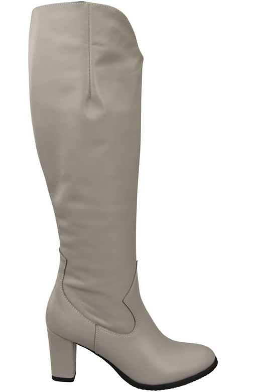 Stylová obuv Dámské boty Bright Ash na jehlovém podpatku kůže 211 ElitaBut