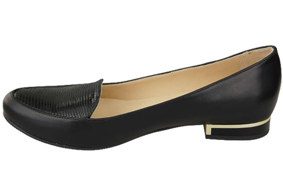 Dámské baletní boty Lords Natural Leather Black 908 ElitaBut