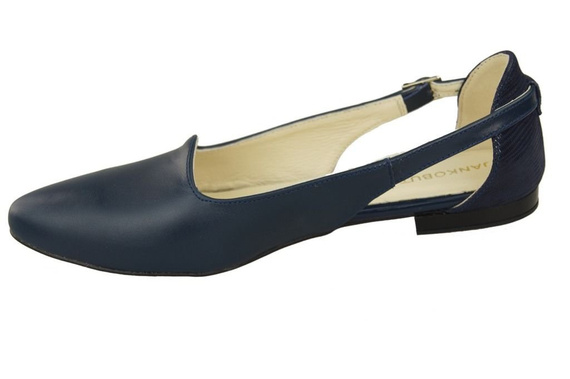 Dámská obuv Sandály Navy Blue Natural Leather 127 ElitaBut