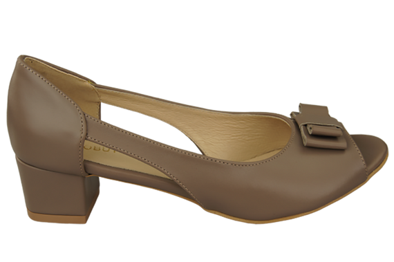 Dámská obuv Sandály Cappuccino Přírodní kůže 145 ElitaBut