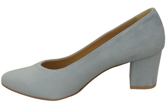 Dámská obuv Pumpkins Light Blue Suede Natural Leather 106 ElitaBut