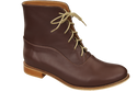 Dámské kozačky Brown Jaro/Podzim přírodní kůže 155 L ElitaBut