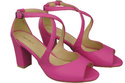 Dámská obuv Sandály Fuchsia Přírodní kůže 186 ElitaBut