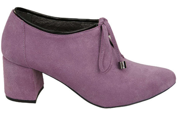 Dámská obuv Lila boty Natural leather velour 183 ElitaBut