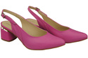 Dámská obuv Sandály Fuchsia Přírodní kůže 196 ElitaBut
