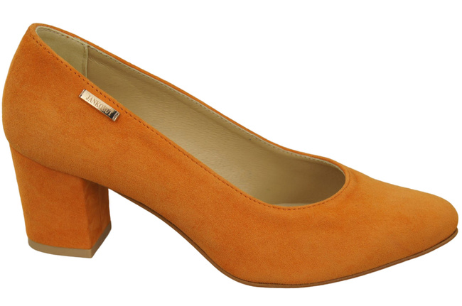 Dámská obuv Orange Natural Suede Leather 106 ElitaBut