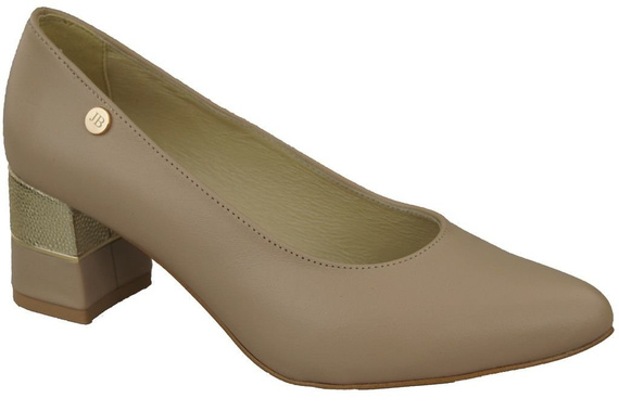 Dámská obuv Cappuccino z lícové kůže 142 ElitaBut