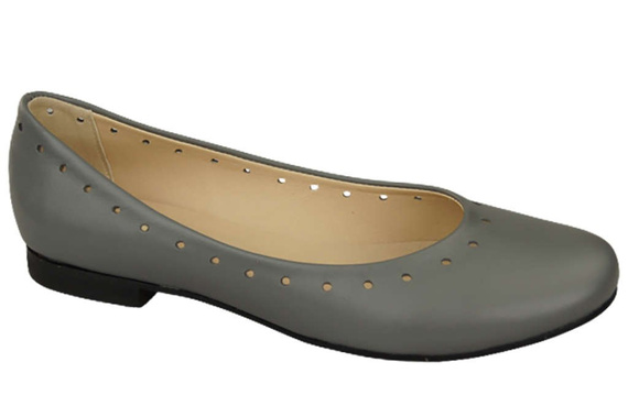 Dámské pohodlné baleríny Ash 162 ElitaBut z přírodní kůže