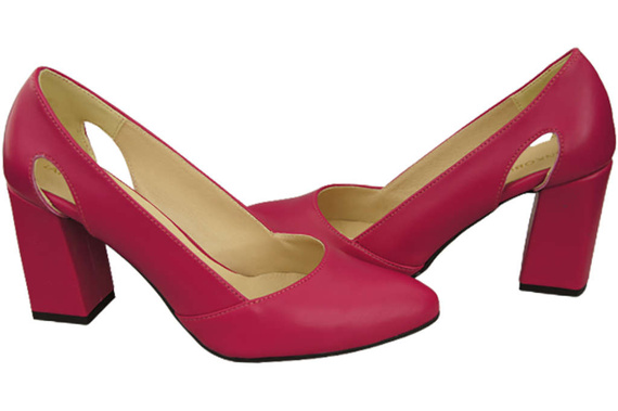 Dámská obuv Fialové lodičky Přírodní kůže 184 ElitaBut