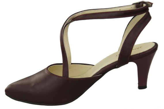 Dámská obuv Sandály Maroon Natural Leather 129 ElitaBut