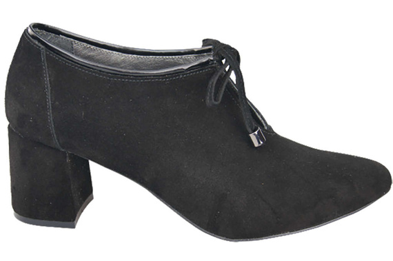 Dámská obuv Black Velour leather 183 ElitaBut