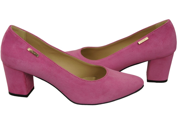 Dámská obuv Fuchsia Natural Suede Leather 106 ElitaBut