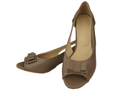 Dámská obuv Sandály Cappuccino Přírodní kůže 145 ElitaBut