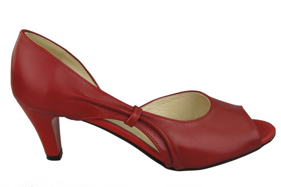 Dámské sandály z přírodní kůže 566 ElitaBut