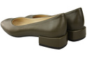 Pohodlná dámská obuv Olive Flat pumps Natural leather 204 ElitaBut