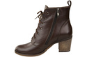 Obuv Dámské boty Chocolate Lace-up Winter Natural Leather 188 Z ElitaBut