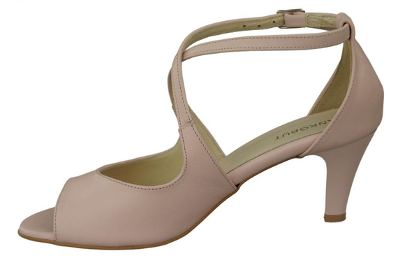 Dámská obuv Sandály Růžová přírodní kůže 115 ElitaBut