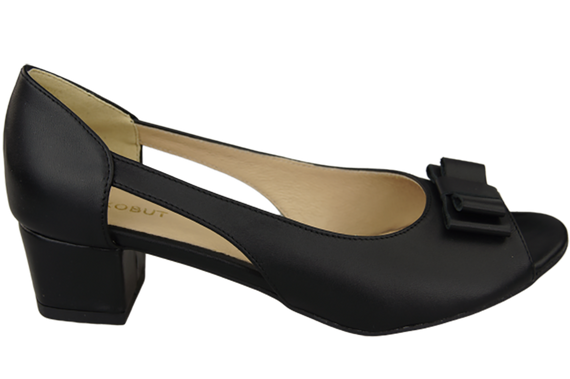 Dámská obuv Sandály Černá přírodní kůže 145 ElitaBut