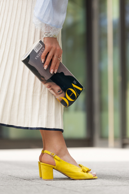 Dámská obuv Lemon Kožené semišové sandály 148 ElitaBut