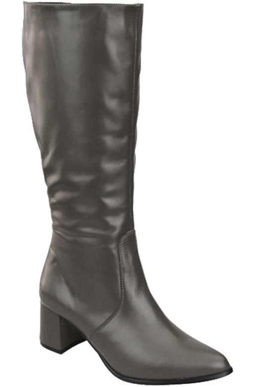 Dámské kozačky Classic přírodní kůže Graphite 175 ElitaBut