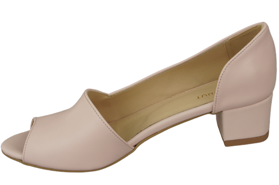 Dámské sandály Powder Pink Natural Leather 147 ElitaBut