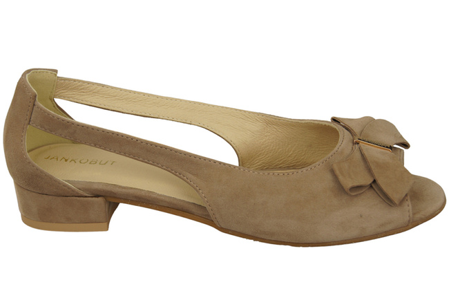 Dámské sandály Cappuccino Dark Natural Suede Leather 994 s kombinací stylu a pohodlí ElitaBut