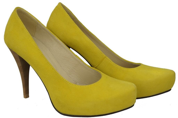 Dámská obuv Lemon Leather Suede Natural Leather 644 ElitaBut