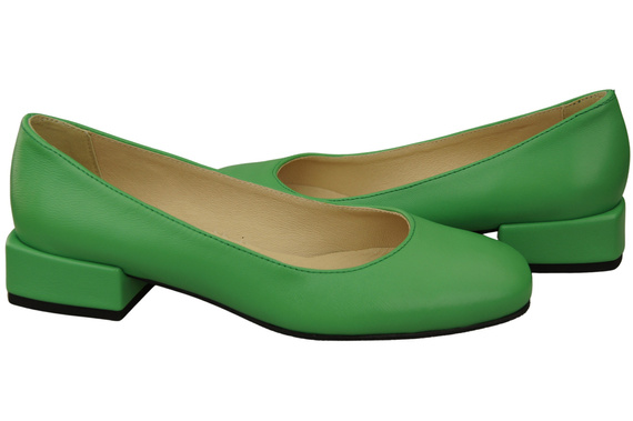 Pohodlná dámská obuv Lime Flat pumps Natural leather 204 ElitaBut