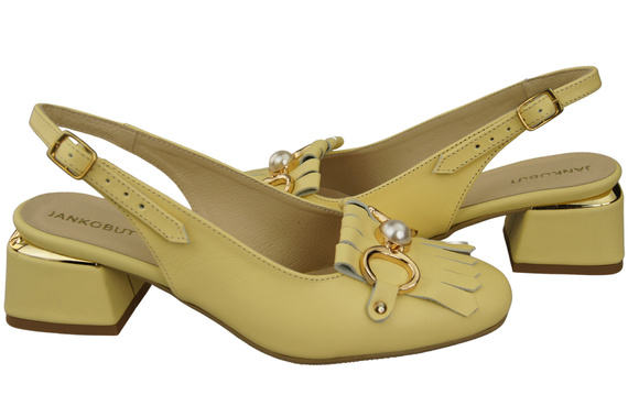 Dámská obuv Sandály Banana zdobené třásněmi Přírodní kůže 208 ElitaBut