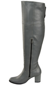 Dámské boty Ash Grey Musketeers High over the knee natural leather 190 ElitaBut