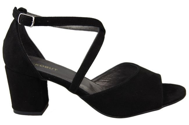 Dámská obuv Sandály Černá přírodní kůže 111 ElitaBut