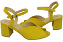 Dámská obuv Lemon Leather Suede Sandals 185 ElitaBut