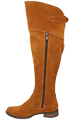 Dámská obuv Red Muskegon Vysoké kozačky nad kolena z přírodní kůže Velour 154 ElitaBut