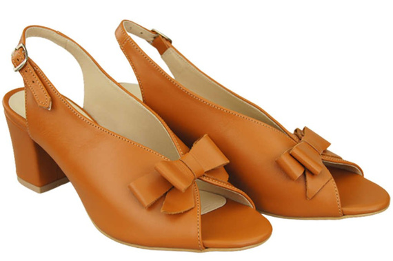 Dámská obuv Sandály z pravé kůže červené 148 L ElitaBut