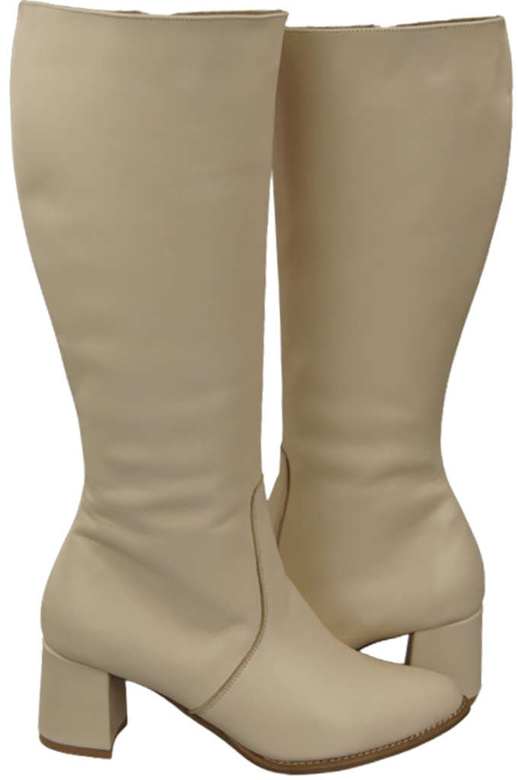 Dámské boty Classic Natural leather Beige 175 ElitaBut