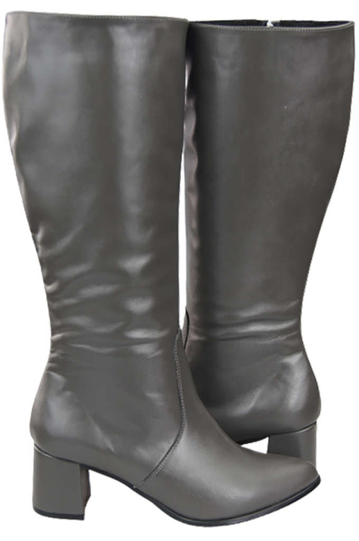 Dámské kozačky Classic přírodní kůže Graphite 175 ElitaBut